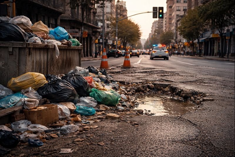 Inseguridad en Montevideo abandonada. Inseguridad en Montevideo abandonada.