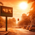 Mapa de la nueva ola de calor en Uruguay