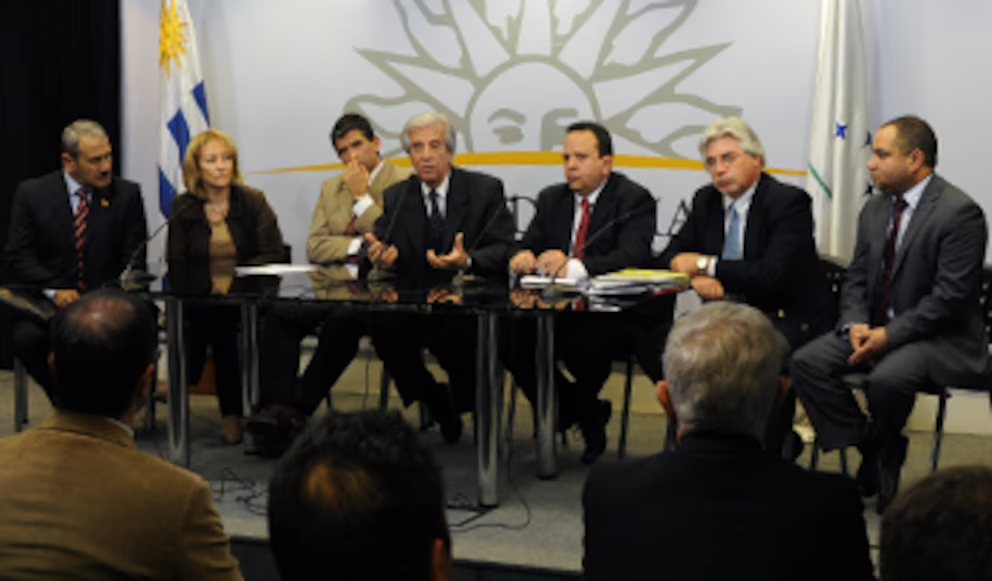 Encuentro que originó la deuda de Venezuela con Uruguay