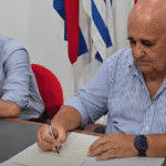 Francisco Blardoni intendente interino de Salto acta