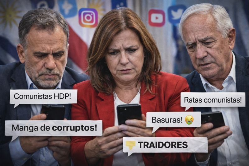 Análisis de la izquierda uruguaya en redes