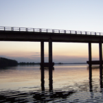 Búsqueda del ahogado en el Río Negro en Paso Aguiar.