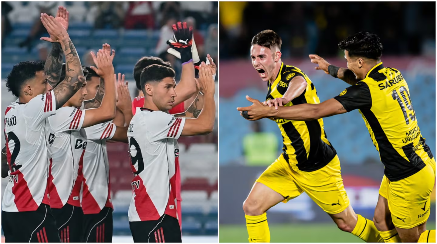 Formación de River y Peñarol en Maldonado