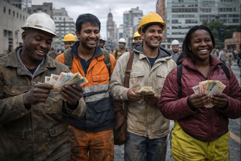 Comparación de salarios en Uruguay