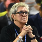 Lilián Abracinskas en el Senado uruguayo