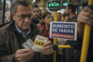 Sube el boleto en Montevideo desde el lunes con nuevos precios vigentes