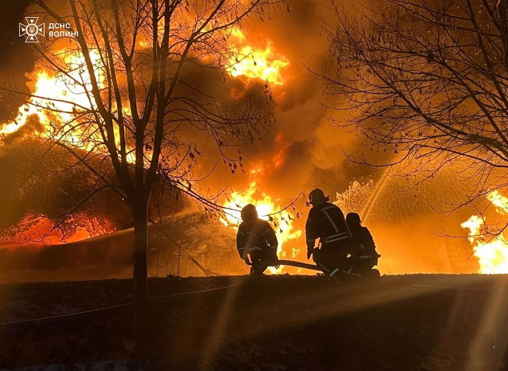 Restos de drones Shahed en la guerra en Ucrania