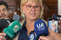Caso Cardama Uruguay: Sandra Lazo extrema medidas tras filtraciones 7 Ministra Sandra Lazo durante la interpelación por el Caso Cardama Uruguay en el Parlamento.