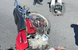 Choque en Ruta Interbalnearia: impacto brutal y un herido grave