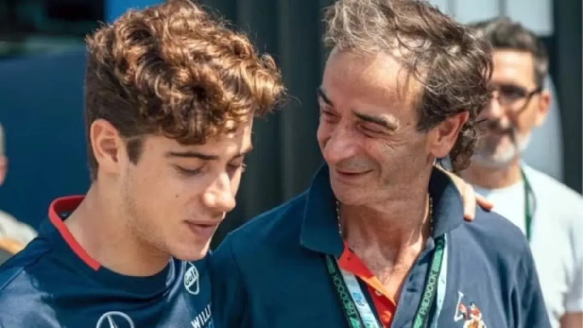 Mirá lo que confesó el padre de Franco Colapinto en la Fórmula 1