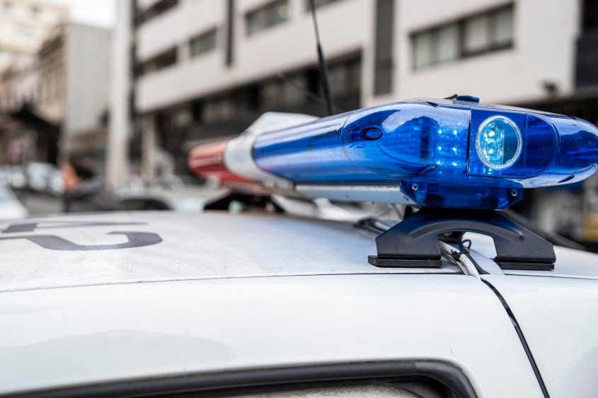 Lugar del siniestro de tránsito en Malvín