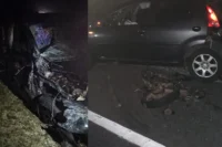 Adelantamiento imprudente provocó un múltiple choque fatal en ruta 9 3 Escenario del choque fatal en ruta 9