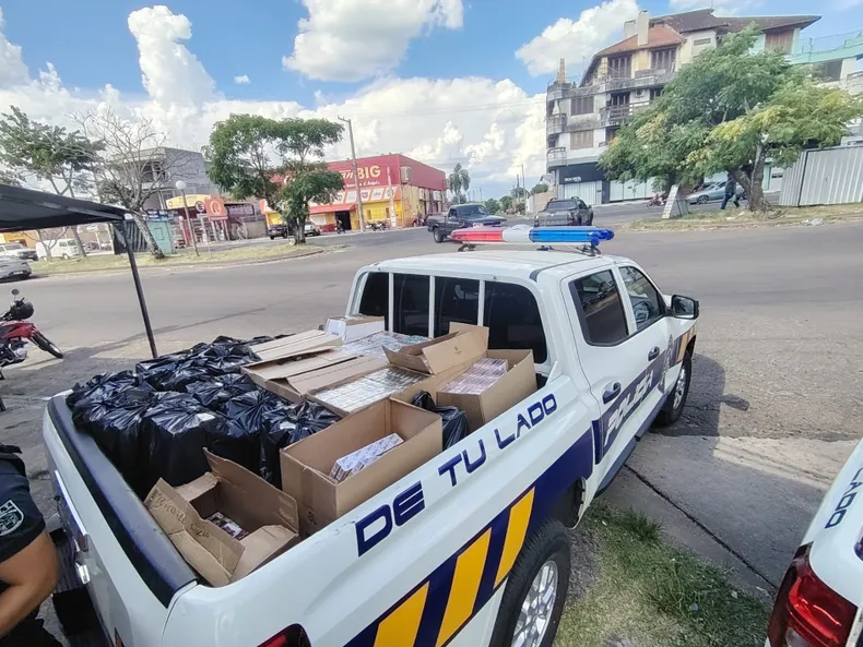 Detenidos en el Operativo en Rivera