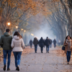 Masa de aire frío sobre el Atlántico