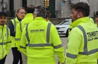 Agresión a inspector de tránsito de Salto