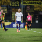 Festejo de Peñarol en el Clásico de la Supercopa