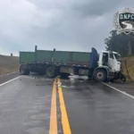 Escena de la tragedia en Lavalleja en Ruta 14