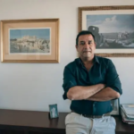 Senador Sebastián Da Silva durante una entrevista sobre las polémicas de Sebastián Da Silva.