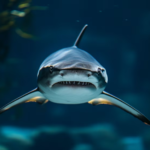 Detalle del fósil y la evolución de los tiburones