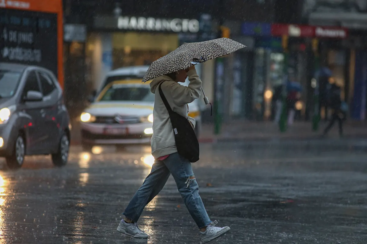 Inumet emitió una alerta meteorológica en Uruguay por tormentas fuertes y lluvias copiosas