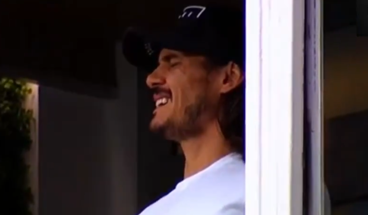 Edinson Cavani y la preocupante imagen de dolor en Boca