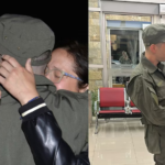 Nahuel Gallo regresó a la Argentina: El emotivo reencuentro en Ezeiza