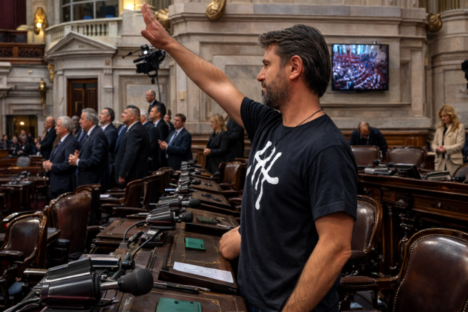 Legisladores de izquierda: el patético show de la casta argentina