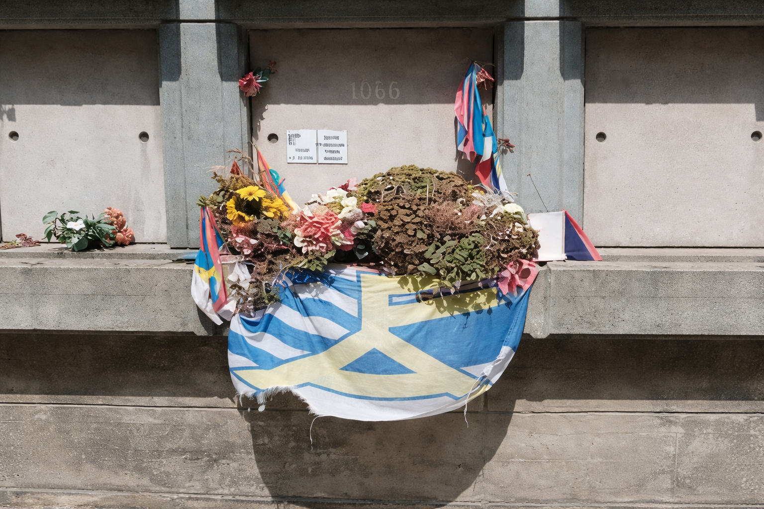 El olvido final: la tumba de Tabaré Vázquez en ruinas desnuda la desidia de sus herederos 1 El olvido final: la tumba de Tabaré Vázquez en ruinas desnuda la desidia de sus herederos
