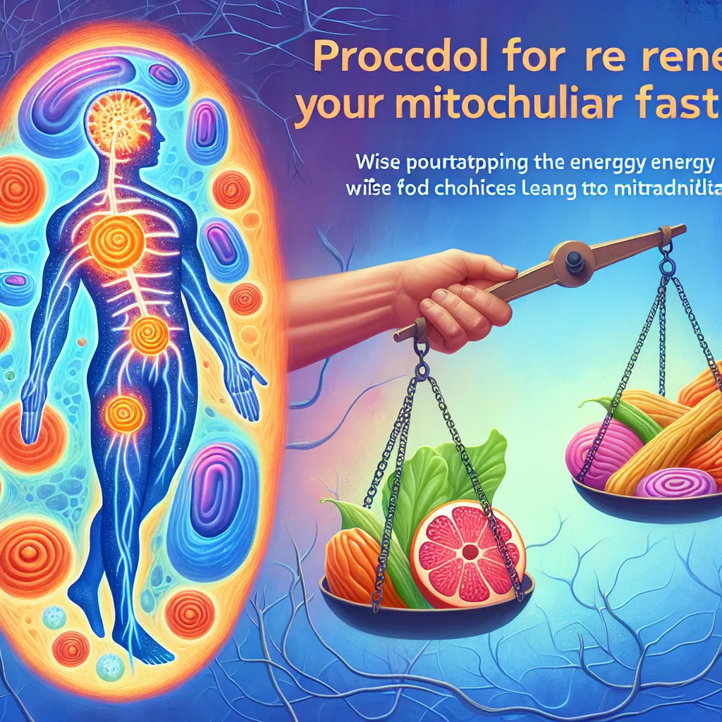 Protocolo para regenerar tu energía celular mediante ayuno mitocondrial