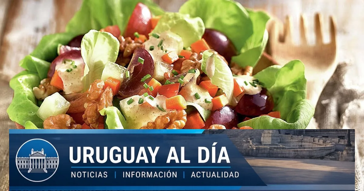 Ensaladas aburridas la propuesta de uvas tomates secos nueces y pj