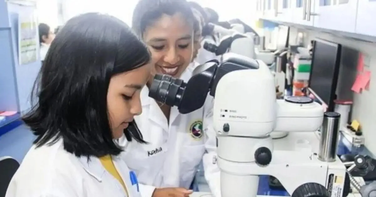 Niñas explorando el mundo de la tecnología, un paso crucial hacia la equidad de género en el sector STEM.