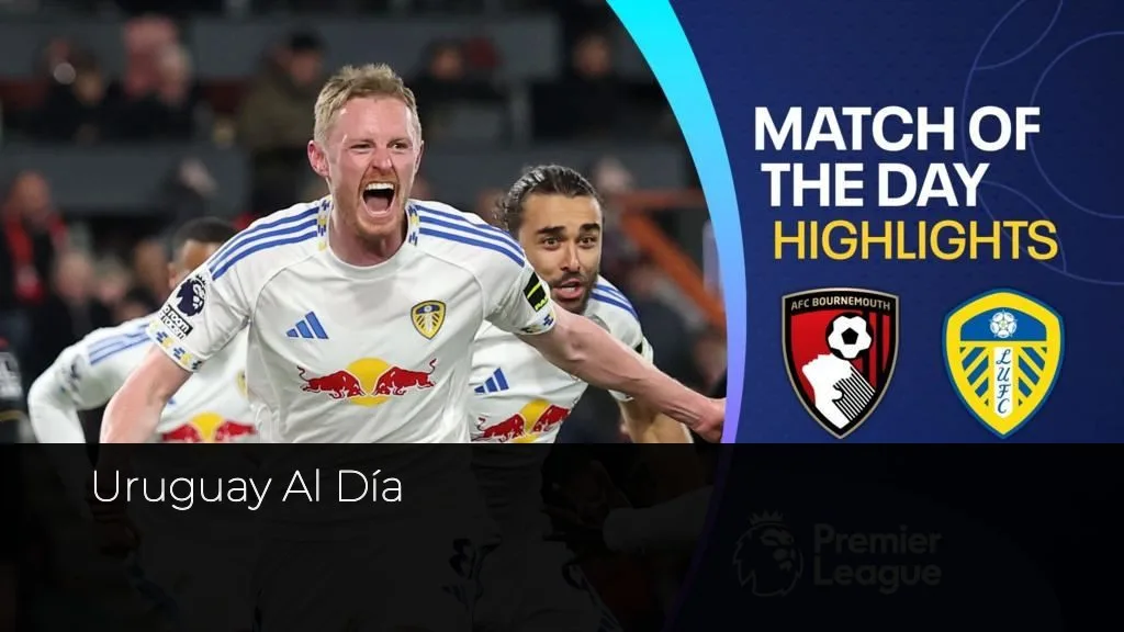 Leeds empata sobre la hora ante Bournemouth en un partido pj