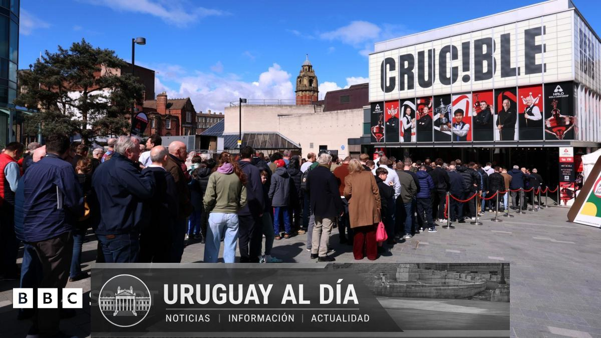 Mundial de snooker 2026 se completo la primera ronda ¿cuantas pj