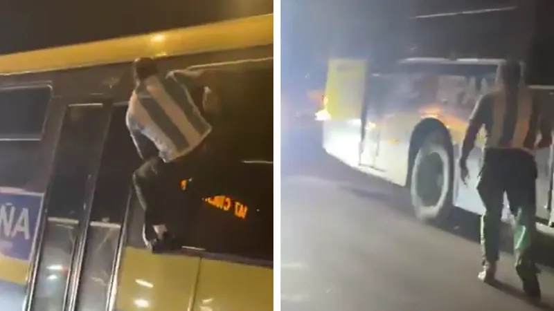 Caos y violencia: paro de Ucot tras brutal golpiza a un conductor en pleno servicio