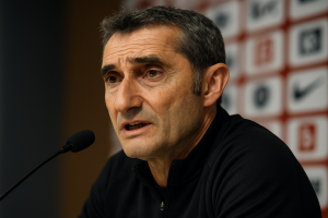 Ernesto Valverde: «El Atlético está teniendo un calendario terrible, pero pondrá un equipo competitivo»