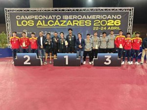 España obtiene medallas en los Campeonatos Iberoamericanos de tenis de mesa
