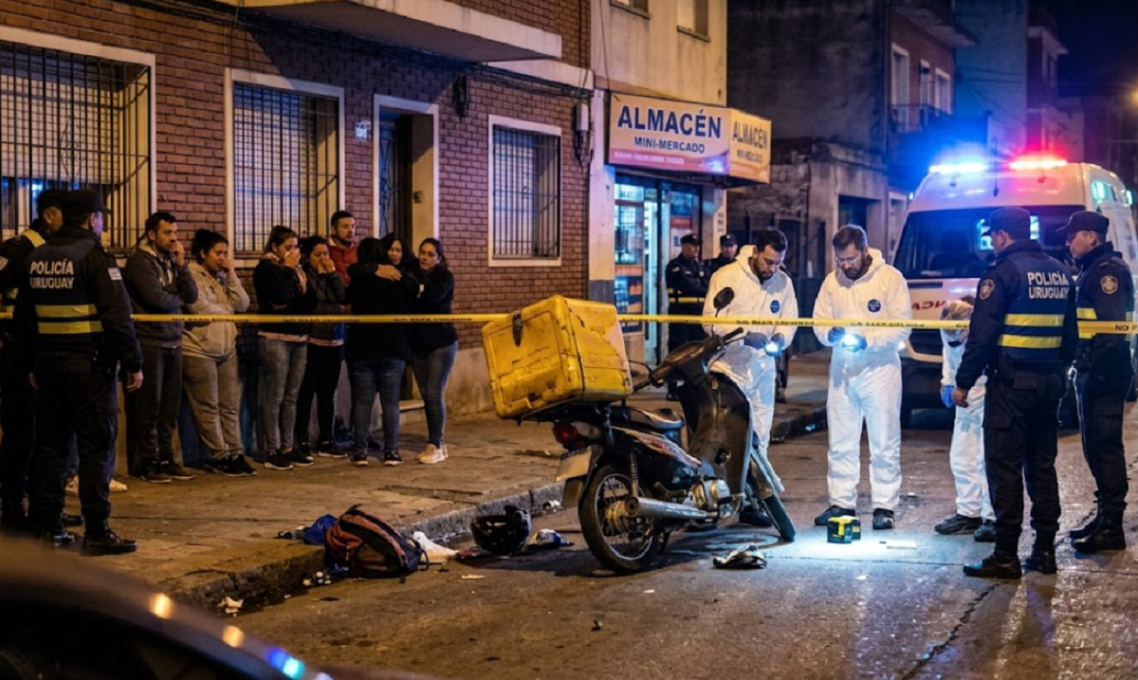 Montevideo bajo fuego: cuando la vida de un trabajador vale menos que una moto y el Estado mira hacia otro lado
