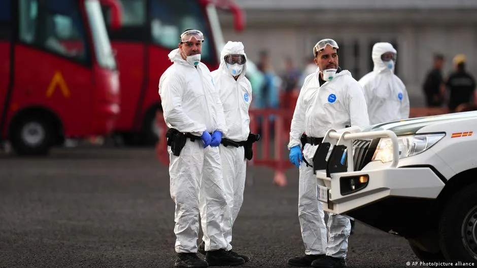 Crucero MV Hondius, epicentro del reciente brote de hantavirus en Europa.