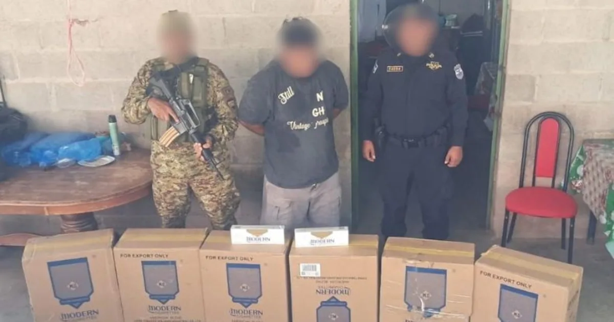 Contrabando en El Salvador: detención sacude a Coatepeque y enciende alarmas
