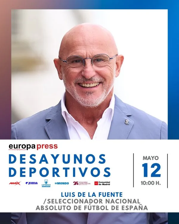 De la Fuente evaluará este martes las posibilidades de España en el Mundial durante los Desayunos Deportivos de EP