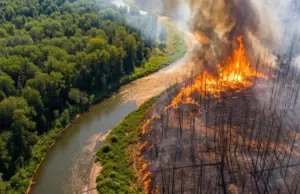 Incendios forestales y agua: científicos alertan sobre contaminación que podría durar hasta cinco años