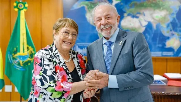 Lula reafirma apoyo a Bachelet para la Secretaría General de la ONU en un contexto de tensiones políticas