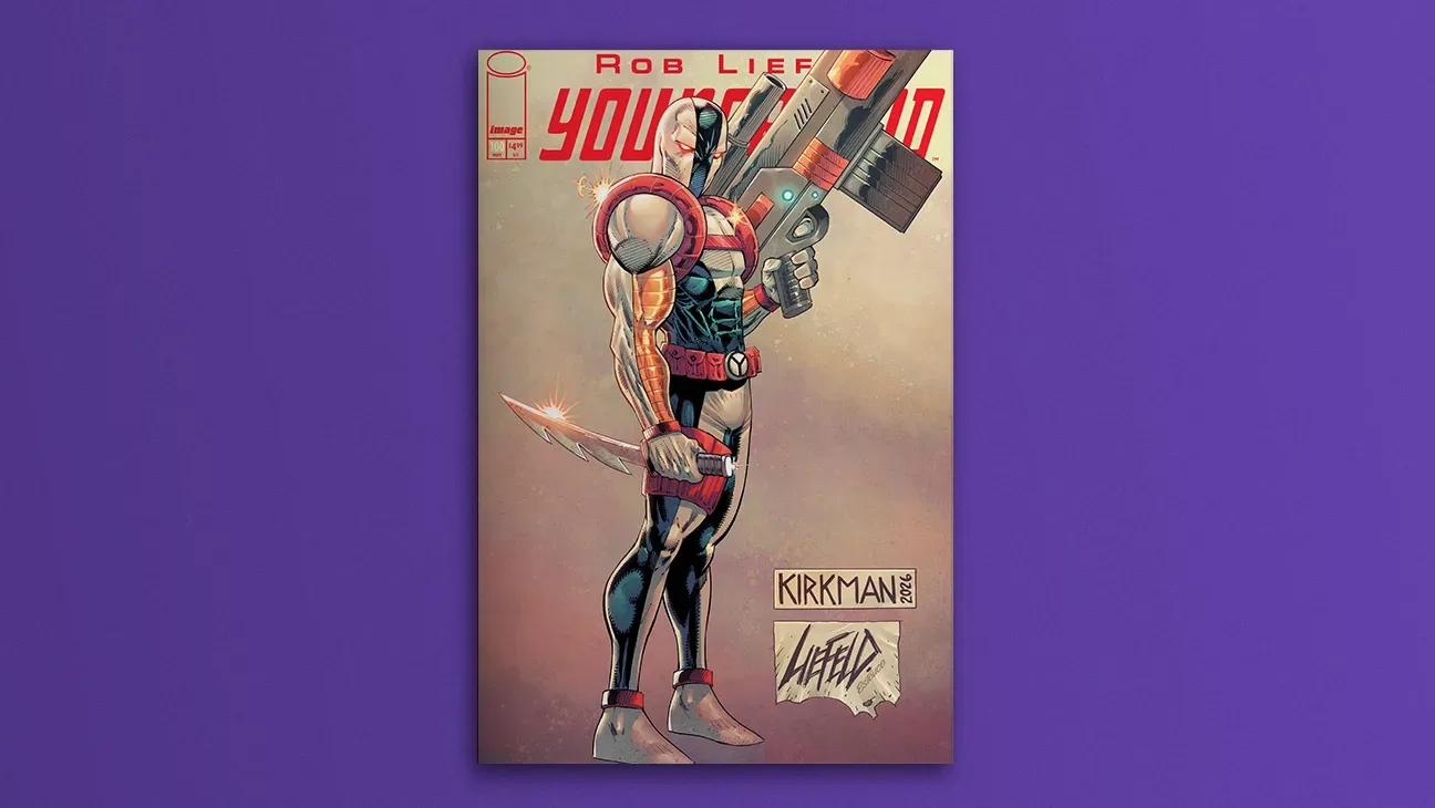 Robert Kirkman se adueña de la portada del número 100 de Youngblood
