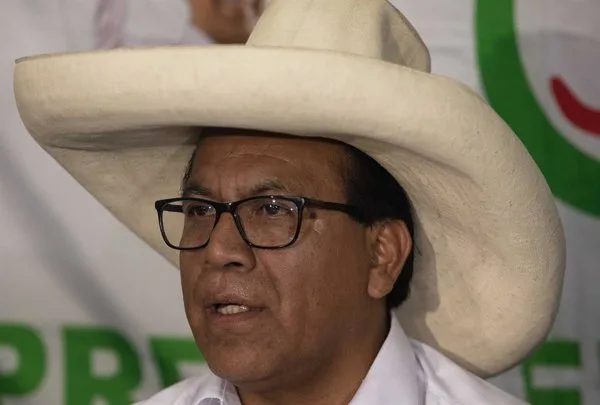 Roberto Sánchez, candidato de izquierda, enfrentará a Keiko Fujimori en la carrera presidencial del 7 de junio en Perú