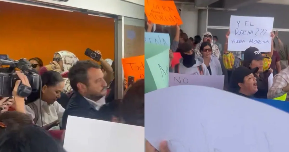 Tensión en Chihuahua: Montiel y López Beltrán enfrentan protestas pro Maru Campos