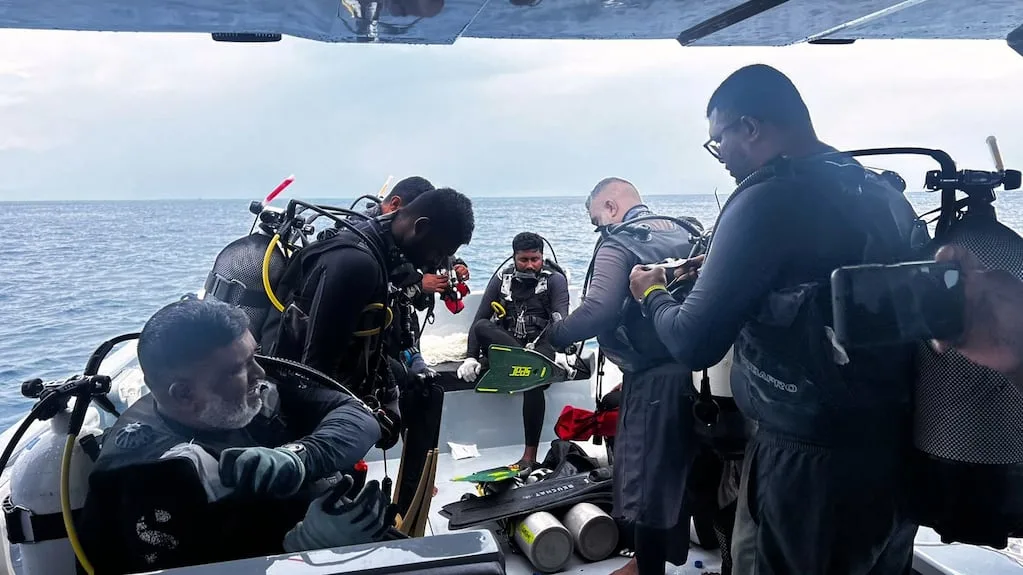 Tragedia en Maldivas: muere buzo en misión de rescate de turistas italianos