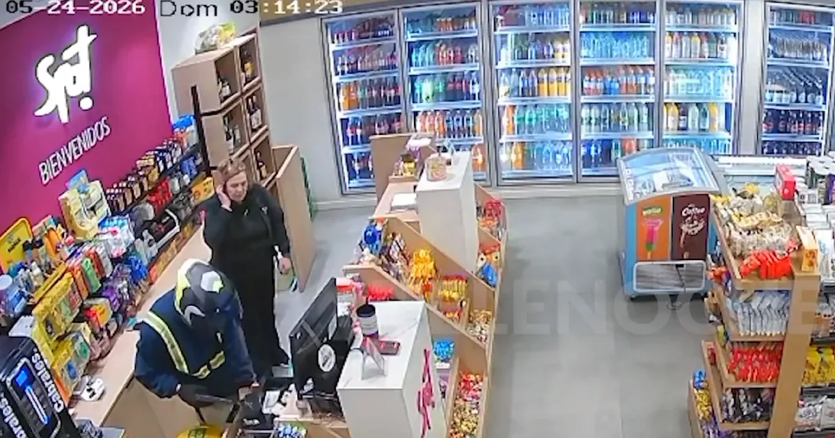 Violencia en el Cerro: pistero herido tras violento asalto en estación de servicio