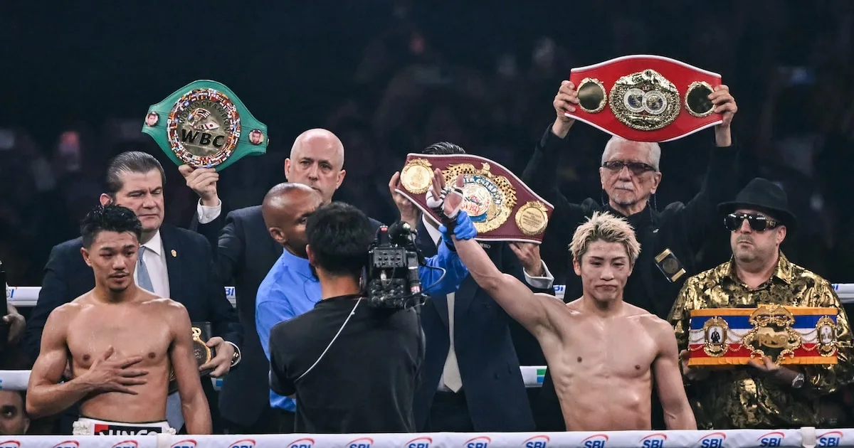 Naoya Inoue reafirma su supremacía en el boxeo japonés tras vencer a junto Nakatani en un combate histórico