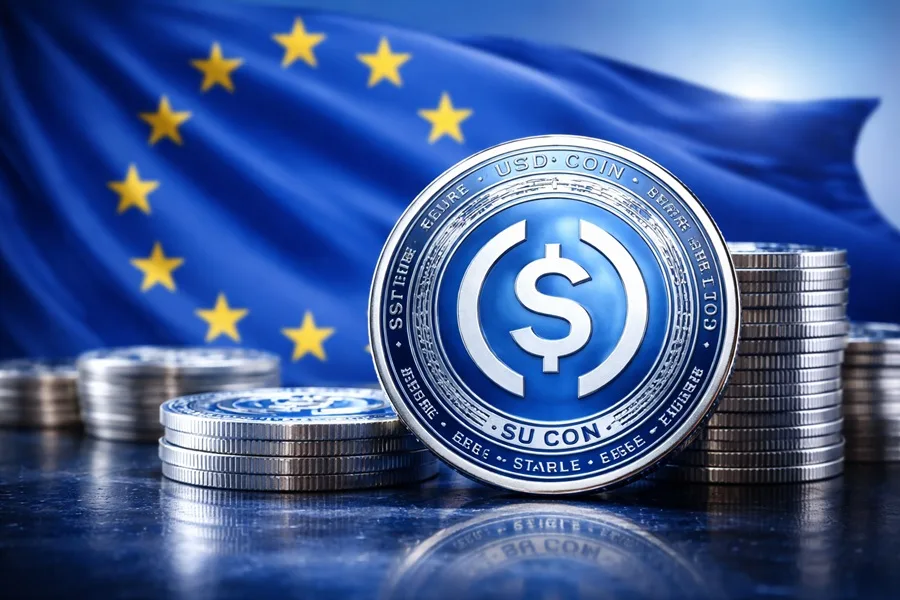 Las stablecoins en euros alcanzan nueva capitalización récord gracias a regulaciones europeas.