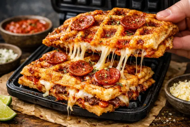 pizza-wafle